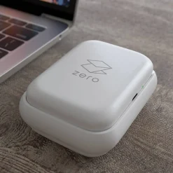 3,000 mAh Qi Wireless Charging Pad with USB-C Charging Cable, (-QI-3000)<Zero Outlet