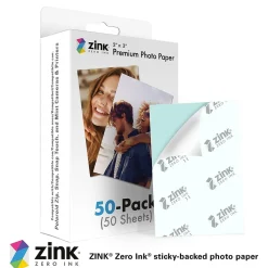 Photo Paper*Zink 2" x 3" Premium Glossy Instant Photo Paper 50 Pack Compatible with Polaroid Snap, Snap Touch & More