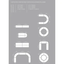 Folding Tables*Zown Premium Collection Corner Folding Table, Brown, 2/Pk (60435PRM2E)