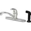 Zurn AquaSpec Temp-Gard Single Control Kitchen Faucet with Ceramic Disc Cartridge (Z7872C-XL)