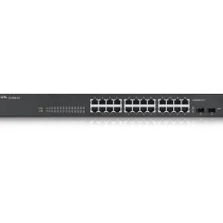 Outlet ZyXEL GS1900-24 24-Port Gigabit Ethernet Managed Switch, 10/100/1000 Mbps, Black (GS190024)