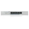 New ZyXEL GS1200-5HPv2 Managed 5-Port Gigabit PoE+ Desktop Ethernet Switch, Gray